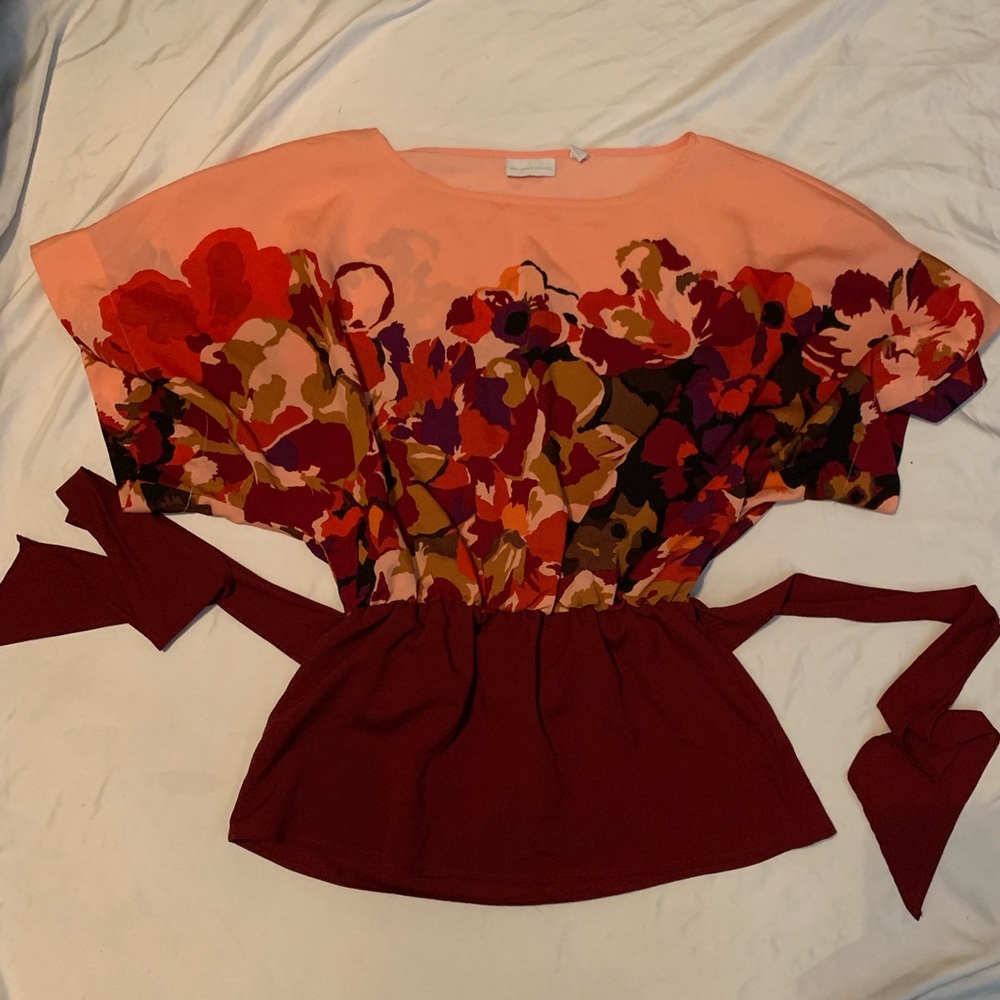 New York Company Blouse Waist Tie